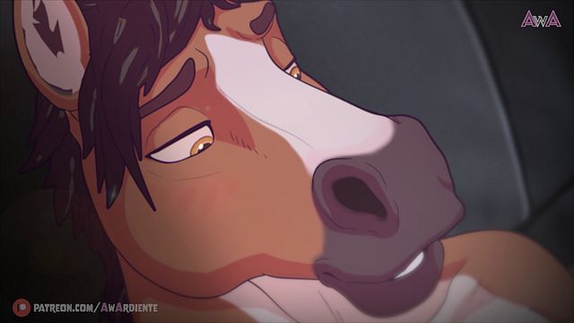 Horse Threesome: Rimming - Furry Gay Animation - Teaser 2