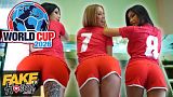 18+ College girls in their uniforms fuck like crazy in the dorm - threesome