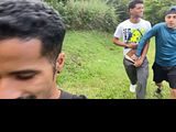 Guys doing cruising, gay threesome, Colombian Latinos