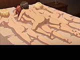 Hentai 3D Cowgirl Anal Sex 18 year old redhead girl with a perfect body and freckles on her face very horny getting fucked in the ass