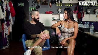 Beautiful enslaved Latina Sheila Ortega rigorously enjoys a tender BDSM