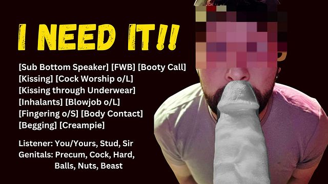[Audio] Your Friend with Benefits Needs Your Dick NOW