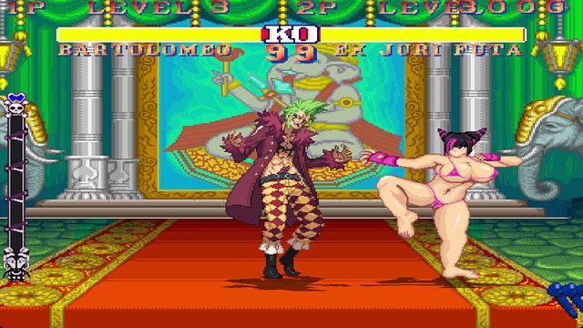 Barto Fuck Juri Big ass Mugen hentai xhatihentai gameplay