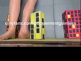 6’7” / 200cm Tall Amazon Giantess Goddess with Size 14 Mens / 16 Womens Feet (EU 49) Torments her Tiny Nosy Neighbors