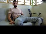 MY BIG FEET AFTER WORK AND A HUGE LOAD OF CUM (FULL VIDEO)