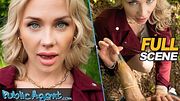 Public Agent - She took the condom off to feel my dick - FULL SCENE