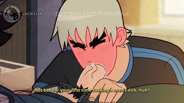 Wallace x Todd Pet Play (Scott Pilgrim) [Gay Cartoon Porn]