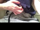 HIGH QUALITY ASMR 💦This girl has Twice squirt in Hard Fingering Non stop