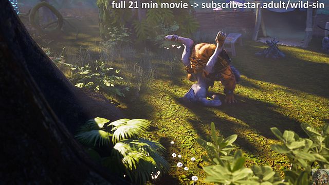 Tiger Heart, Werewolf Soul  3D Furry porn