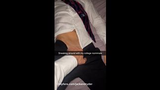 Hot Gay Couple Having Passionate Sex At College - Sexy Muscle Guys