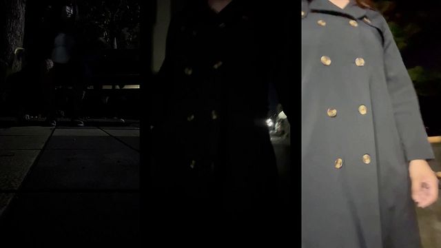 露出散歩♡変態徘徊