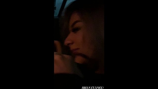 A blonde Colombian woman shows me the city and we have public sex in the car - Brian Evansx