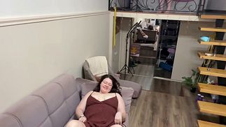 Cuckqueen Wife Gives Her Butch Friend to Her Husband and Gets Rewarded with a Threesome