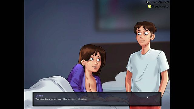 Sucking Step Mom's Tits (Dubbed)