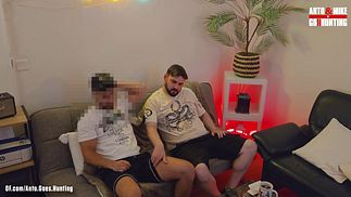 Bisexual Married Daddy Returns for a Mutual Jerk off and Blowjob Ending by Cumming on Eachother