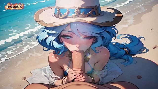 Genshin Impact Furina Sex 3D Animation POV