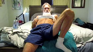 ManPuppy: Bold Mature Men Showcases His Excited Cock While Teasing You Compilation