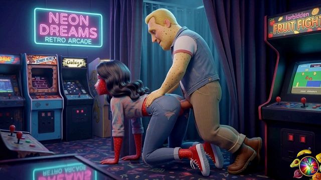Gamer Girlfriend Cheating Moranguete takes her lover Batatudo’s anal at the arcade Gamer Moranguete cheats on her boyfriend with Batatudo’s POV anal