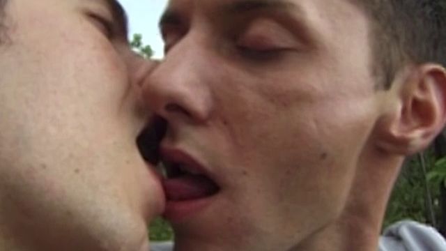 BAREBACK ROOFTOP_ Scene-3_Two horny twinks end up fucking each other's asses on the rooftop