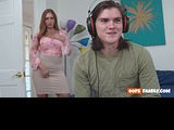FILL UP MY MOM - Natural Busty SIENNA SANTANA Demands Stepson's Seed