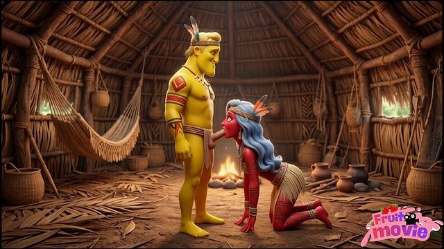 I’ve Wanted This Indian Girl For So Long! Moranguete cheats on her boyfriend with Batatudo Caught in the Cabin