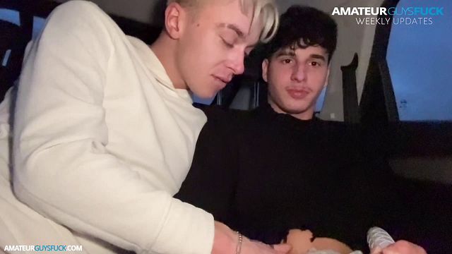 I Sucked My Best Friend's Cock and Swallowed His Load While Driving to the Party!