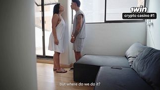 Night of partying and fun - Muscular stepson ends up fucking his big-assed stepmother