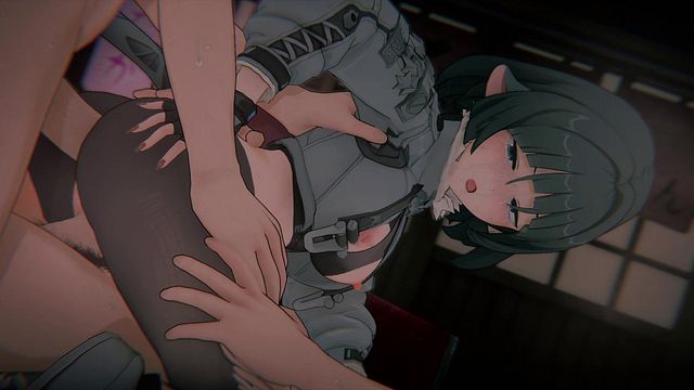 [Zenless Zone Zero] - Jane Doe "RAT TRAP SPRUNG": Bound Rat Thiren & POV Sandwich DP (2K/60FPS)  (メスネズミ捜査官わからせ)