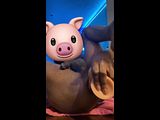 Chubby Slut Rides Dildo and Drips Precum