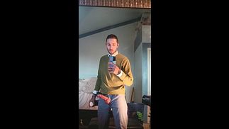 enjoying solo big dick fun now
