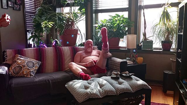 FAN REQUEST - JERK OFF IN FLIP FLOPS AND CUM ON THEM!  Had some help along the way and also a bonus feature at the end you don't want to miss!!