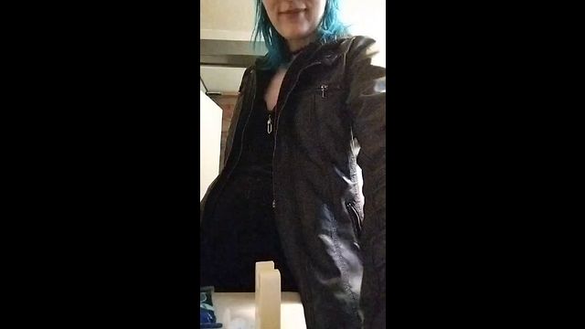 Step Sis Lifting Her Dress and Flashing Her Tits