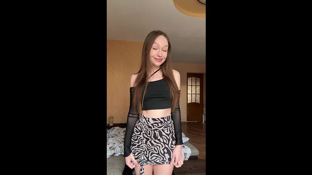 I want you to lick me all over, would you? 🔥