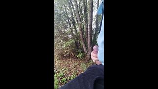 Cumming after running
