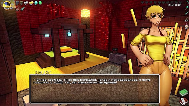 Minecraft Porn. HornyCraft. ALL SEX SCENES with BlazeGirl [0.33]